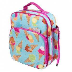 Sorvete Lancheira Infantil com Isolamento Para 3 Anos ou Mais e BENTOLOGY Azul