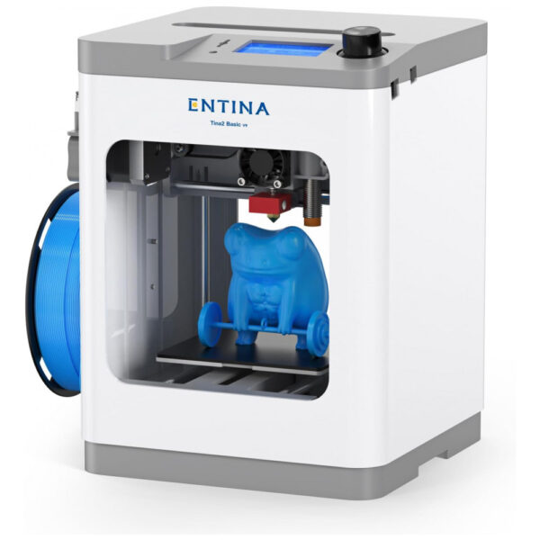 Impressora 3D Entina Tina2 Basic, Montagem Completa e Nivelamento Automático, Ideal para Iniciantes e Crianças, Plataforma Magnética Removível, Impres