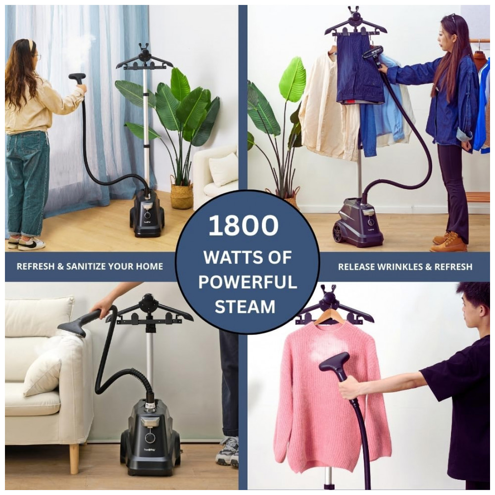 True Tidy AutoOff: Steamer,Passadeira e Vaporizador de Roupas Comercial - Imagem 5