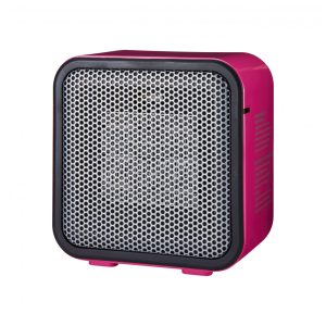 Mini Aquecedor Elétrico Portátil e Pessoal Cerâmico110V 500 Watts Amz Rosa Escuro
