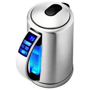 Chaleira Elétrica 17 L com Desligamento Automático Aço Inoxidável 110V 1500W DOPUDO Prata