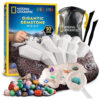 Kit de Escavação Gigante de Gemas Reais – Brinquedo Educativo STEM, Presente Criativo para Crianças com 50 gemas, National Geographic