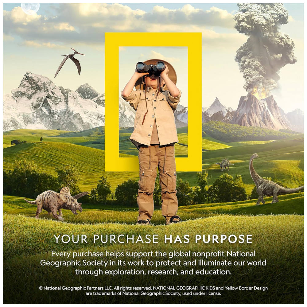 Kit de Escavação Gigante de Gemas Reais – Brinquedo Educativo STEM, Presente Criativo para Crianças com 50 gemas, National Geographic - Imagem 6