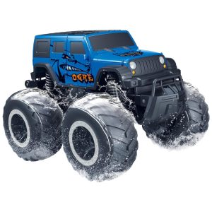 Caminhão Monstro à Prova d'Água Threeking 116 RC para Crianças de 6 a 12 Anos - Brinquedo Todo-o-Terreno Resistente com Controle Remoto