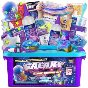 Kit de Slime Metálico FunKidz Ultimate para Crianças de 10 a 12 Anos Toy Galaxy