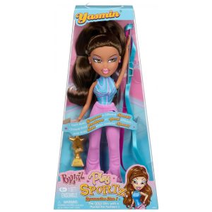 Boneca de Moda Bratz Play Sportz Yasmin com Acessórios Ginástica