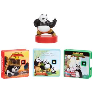 Coleção de Histórias para Máquina dos Sonhos Little Tikes 1 Personagem e 3 Historias Kung Fu Panda