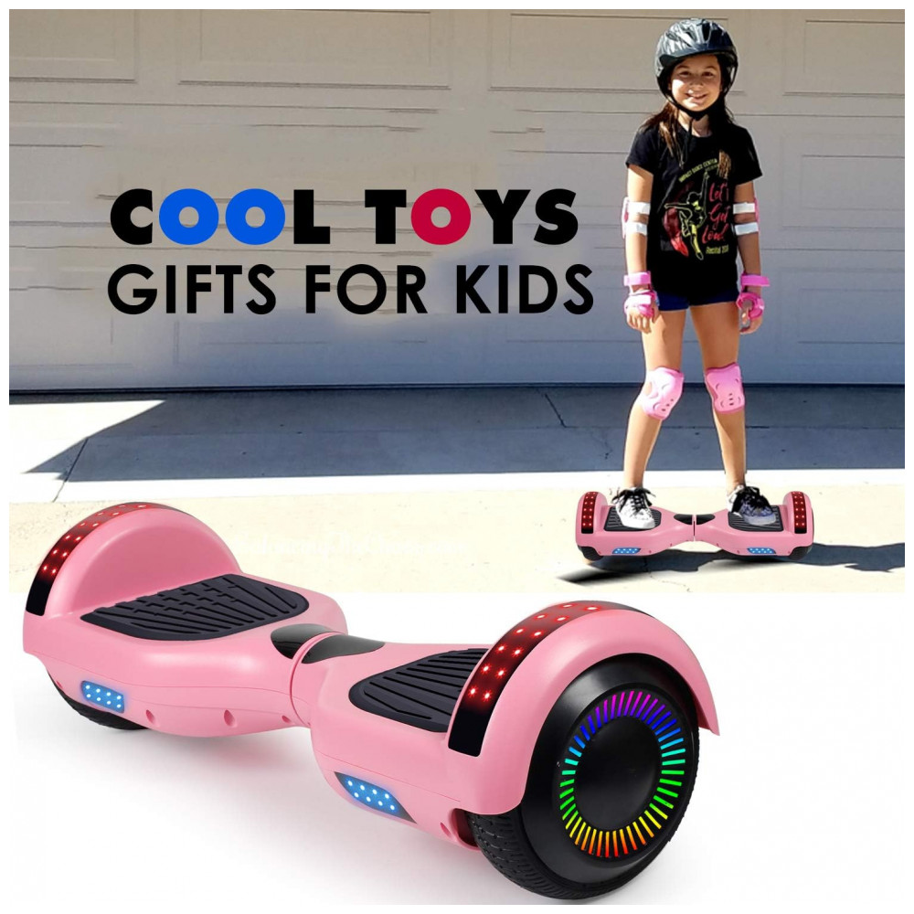 Hoverboard LIEAGLE 6,5" A005 Rosa com Rodas LED e Bluetooth para Crianças e Adultos - Imagem 6