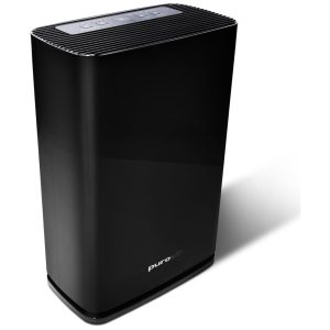 Purificador de Ar para Ambientes até 200m² com Sensor de Qualidade Indicador de Substituição do Filtro e Trava para Crianças 110V PuroAir PA400 Preto