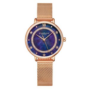 Relógio Feminino Stuhrling Symphony 3993 Quartzo 34mm Rosa