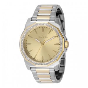 Relógio Masculino Invicta Speedway 42mm Dourado com Pulseira de Aço - Modelo 49106