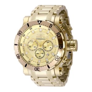 Relógio Masculino Invicta Coalition Forces 52mm Dourado 49226