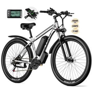 Bicicleta elétrica Ebycco 29 para adultos. 48V 17.5AH Bateria. Bicicleta de montanha elétrica de pico de 750W. Até 70
