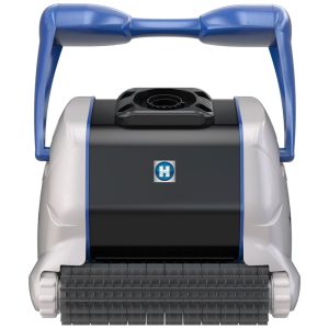 Robô Aspirador de Piscina com Cabo Limpeza Rápida para Piscinas de 12 Metros 110V Hayward Branco e Azul