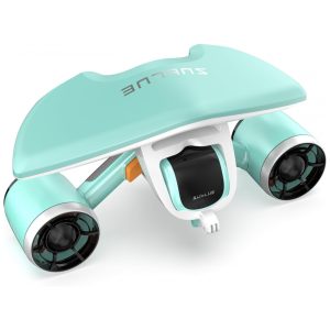 Scooter Subaquático Sublue Mix Aqua Blue Carbono Dual Motor 10 kgf 30 Minutos Bateria 11.000mAh111V