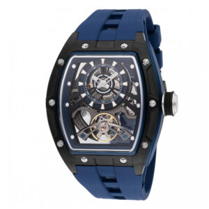 Relógio Masculino Invicta S1 Rally Torque Automático com Mostrador Esqueleto 44mm Azul 49036
