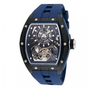 Relógio Masculino Invicta S1 Rally Torque Automático com Mostrador Esqueleto 44mm Azul 49036