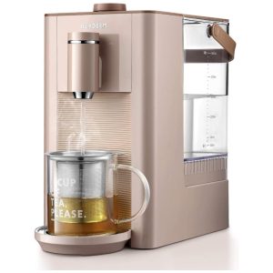 Aquecedor de Água Instantâneo 2.6L Ideal para Preparar Mamadeira Infantil 110v BUYDEEM S7133 Rosa