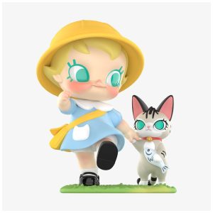 Bonecas da Série Baby Molly Baby Tabby da Pop Mart Caixa Surpresa