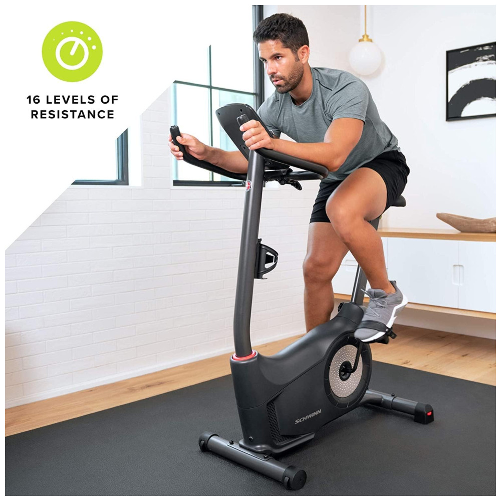 Schwinn Upright Bicicleta Ergométrica com Tela LCD e 16 Níveis de Resistência 110V - Imagem 8