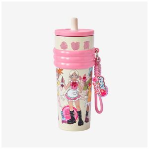 Copão de Palha da Série Peach Riot Rush Hour da Pop Mart
