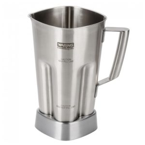 Waring Jarra de Liquidificador em Aço Inoxidável 19L com Conjunto de Mistura para Liquidificadores Comerciais