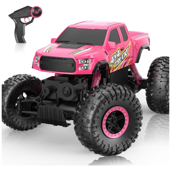 Carrinho de Controle Remoto Double E Raptor F150 4WD com 2 Motores - DOUBLE E
