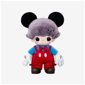 DIMOO WORLD Disney Series - Bolsa de Pelúcia de Vinil do Mickey