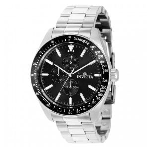 Relógio Masculino Invicta Aviator Storm 45mm Aço 38966