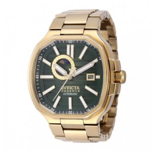 Relógio Masculino Automático Invicta Reserve Objet D Art 45mm Dourado 45576
