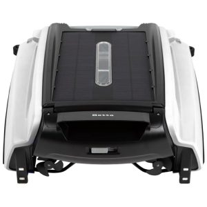 Robô Limpador de Piscina Movido a Energia Solar com Durabilidade de Núcleo Aprimorada e Motores Duplos Tolerantes a Cloro e Sal Betta SE Branco