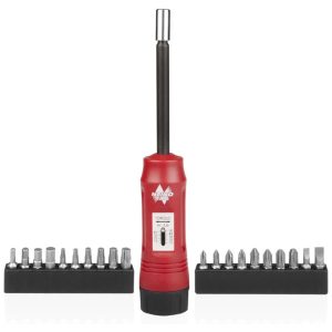 Kit Chaves de Fenda 20 Bicos Incluídos NEIKO 10573B Vermelho