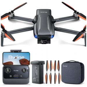 Bwine F7MINI 8K Drone com Câmera para Adultos - Vídeo 4K30FPS Gimbal de 3 Eixos Transmissão de 6096m Modo de Filmagem Vertical GPS Retorno de Atu