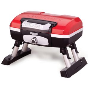 Grill Churrasqueira Portatil Gás CUISINART CGG 180T Vermelho
