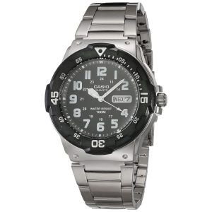 Relógio Masculino Diver Quartzo CASIO MRW 200HD 1BVCF Preto