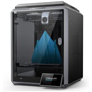 Impressora 3D Creality K1 com Auto Nivelamento Velocidade de Impressão de 600mm/s e Aceleração de 2000mm/s² Hotend de Alta TemperaturaComgrow