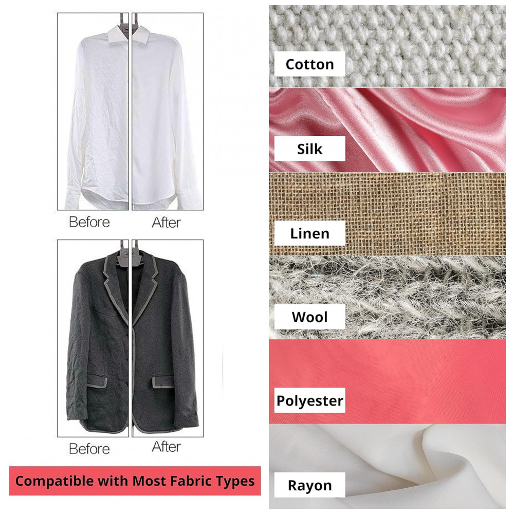 PassadeiraSteamer e Vaporizador SALAV GS18 FullSize 1500W Reservatório de Água de 18L Vapor para Roupas por 60 Minutos - Imagem 11