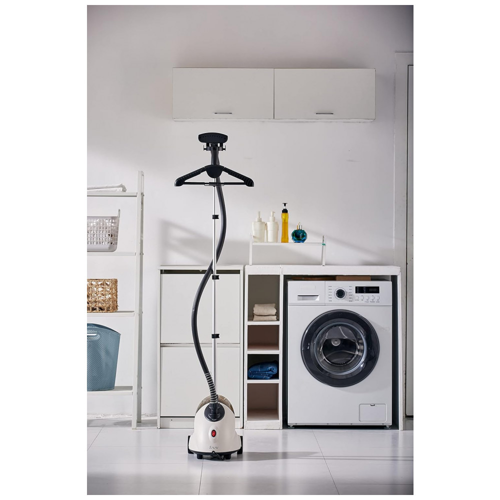 PassadeiraSteamer e Vaporizador SALAV GS18 FullSize 1500W Reservatório de Água de 18L Vapor para Roupas por 60 Minutos - Imagem 9