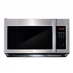 Forno micro-ondas sobre fogão Cosmo inox 54L 1000W 11 níveis de potência sensor de cozimento prateleira opcional 110V