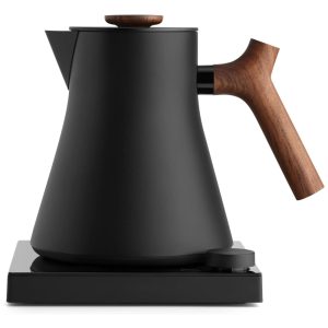 Chaleira Elétrica 900mL com Controle de Temperatura e Temporizador 110V 1200W Fellow Corvo EKG Pro Preta