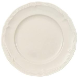 Prato para Aperitivo 17 cm Elegância e Praticidade em Sua Mesa com Formato Redondo e Material de Porcelana Villeroy Boch Branco