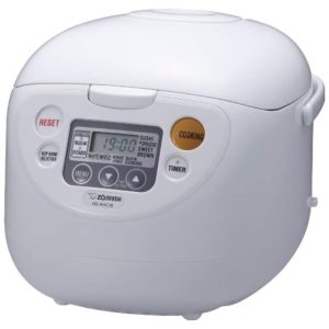 Panela Elétrica de Arroz 23 L 610W branco 110v ZOJIRUSHI NS WAC18 WD Branco