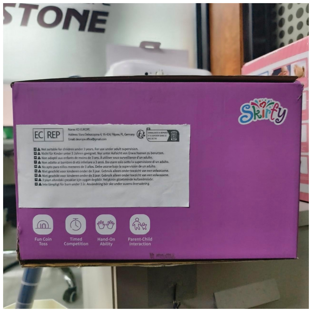 Máquina de Garra Skirfy Unicorns 12’’ para Crianças com Luzes, Som e Dispensador de Brinquedos e Doces - Imagem 10