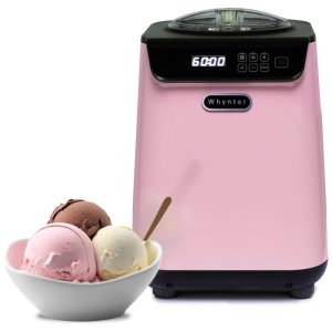 Sorveteira Automática 1.2 L Tela LCD 135W WHYNTER ICM 128BPS Rosa