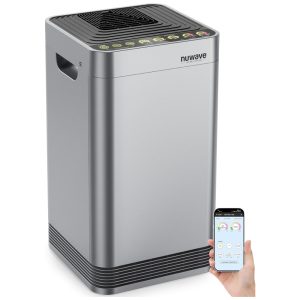 Purificador de Ar OxyPure Até 93m 110v NUWAVE Cinza