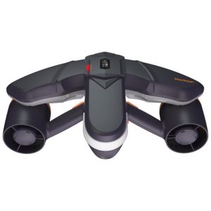 Scooter Subaquático Profissional Sublue Navbow Plus Smart Dual Motor Cinza com Suporte para Câmera 3 Velocidades Até 40m Profundidade 168V