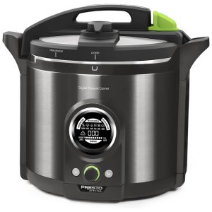 Panela de Pressão 11.4L Elétrica com Painel Digital 1485W 110V PRESTO 02144 Preto