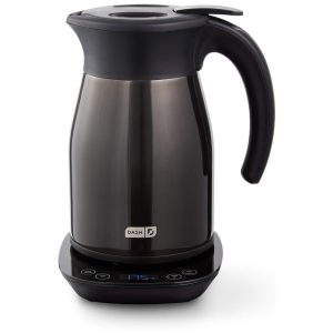 Chaleira elétrica sem fio TRAÇO preto DASH DETK300GBBS04 Preto