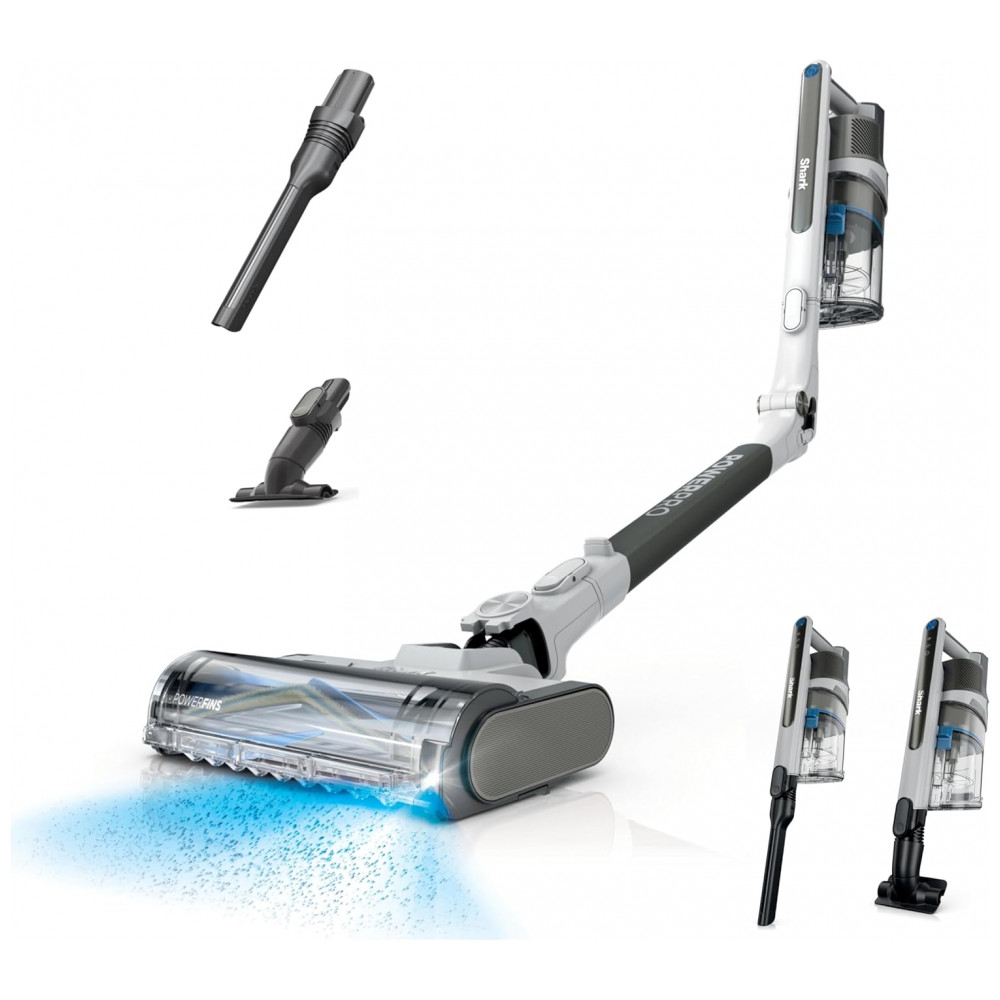 Aspirador de Pó sem Fio Shark PowerPro Flex Reveal Plus Tecnologia DirtReveal FloorDetect Filtro HEPA para Carpetes e Pisos Duros