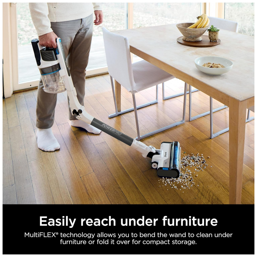 Aspirador de Pó sem Fio Shark PowerPro Flex Reveal Plus Tecnologia DirtReveal FloorDetect Filtro HEPA para Carpetes e Pisos Duros - Imagem 5